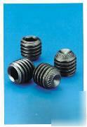 100 alloy knurled point socket set screw 3/8-24 x 3/8