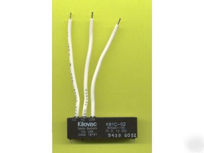 Kilovac 10 kv make & break load switching relay K81C-02