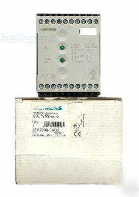 Siemens plc safety relay 3TK2804-0AG2 boxed 