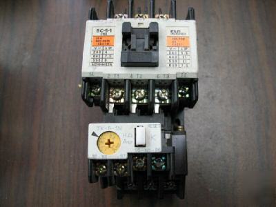 Fuji sc-5-1 contactor with tk-5-1N overload relay
