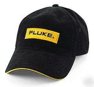 New fluke meter cable lineman black hat cap test 