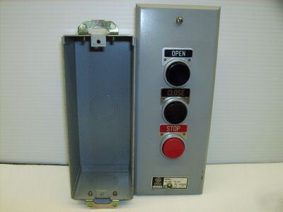 New ge CR2943-NB303C control station open/close/stop 
