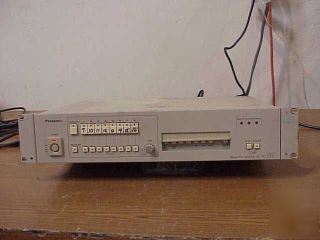 Panasonic #wj-sq 508 sequential switcher
