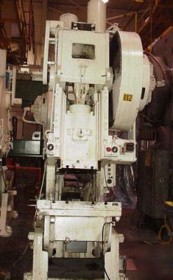 110 ton usi clearing model 110 obi press, stk# 252