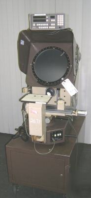 Mitutoyo ph-350 bench top optical comparator 14