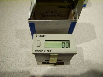 Omron self powered time counter H7ET-bm