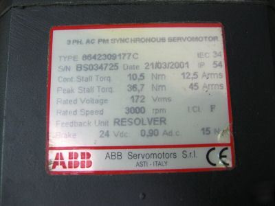 Abb 3 phase synchronous servo motor 8642309177C