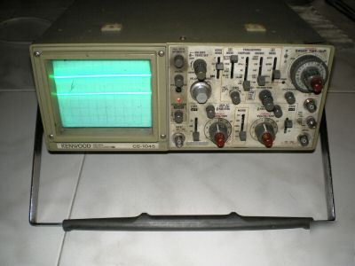 Kenwood cs-1045 40MHZ 2 channel oscilloscope for repair
