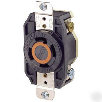 Leviton 2710 30A L14-30R locking receptacle (10 pcs.)
