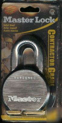 Master lock solid steel contractor grade padlock 930DPF