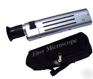 New ** 400X fiber nspection microscope with 2.5MM cap