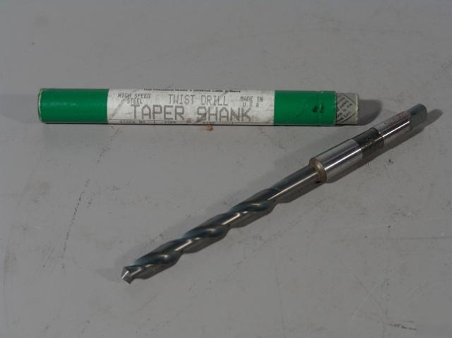 Precision twist drill taper shank type 209 size 21/64