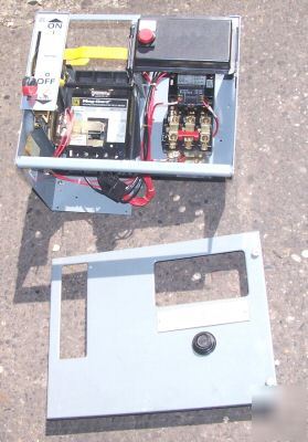 Square d size 1 motor control bucket w/ 30 amp breaker