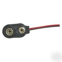 1 x PP3 battery connector snap clips clip 9 volt pp 3