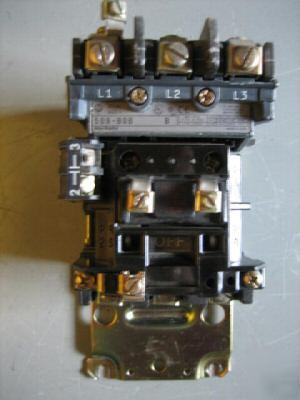 Ab allen-bradley size 1 509-bob contactor bob type