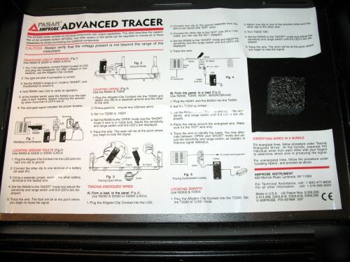 Amprobe at-2005 advanced wire tracer the best mint 