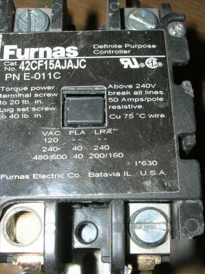 Furnas definite purpose controller 42CF15AJAJC pne-0113