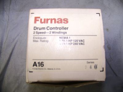 New furnas drum switch controller A16 2 speed