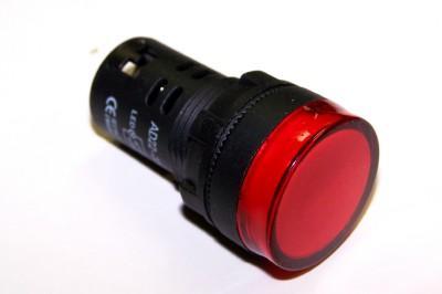 New led pilot light 22MM red led bulb ac/dc 