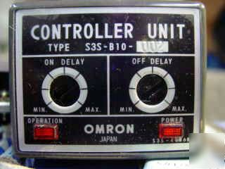 New omron S3S-B10-002 timer controller .1 to 1 second 