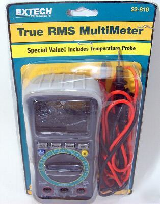 Extech true rms digital multimeter -- repair lcd screen