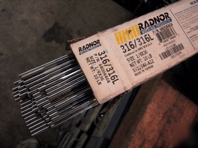 1/8 x 36 ER316/316L 316 stainless steel tig welding rod