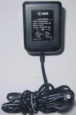 Esa 351R060010 ac dc adapter transformer 6V 100MA