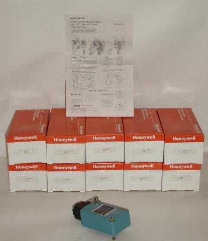 Lot of 10) honeywell 204LS13 microwitch sensing control
