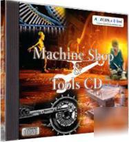 Machine shop and tools training manual lathes saws cd