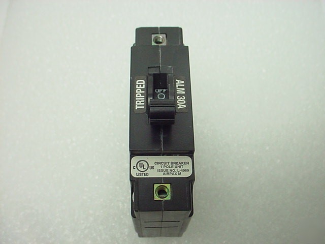 New 216 airpax 30 amp 80 volt dc circuit breakers