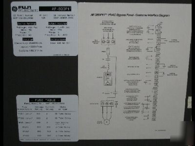 New general electric 125HP ac variable speed controller 