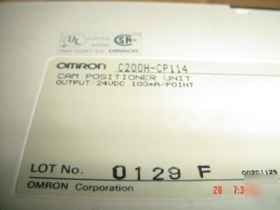New omron C200H-CP114 C200HCP114 cam positioner unit $$$