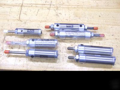 New parker pneumatic cylinders, * 7 pcs.* ~ ~