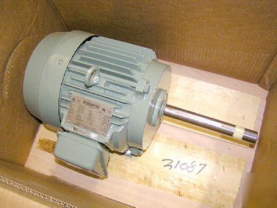 New sterling 3HP electric motor 230/460 3PH 8