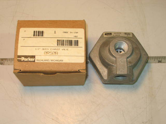 Parker 1/2 inch quick exhaust valve 0R50B