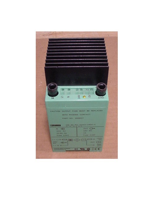 Phoenix contact cm 90 din plc 24DC 2 amp power supply