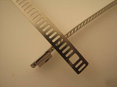 316 stainless steel ladder cable ties 150MM x 7MM 100