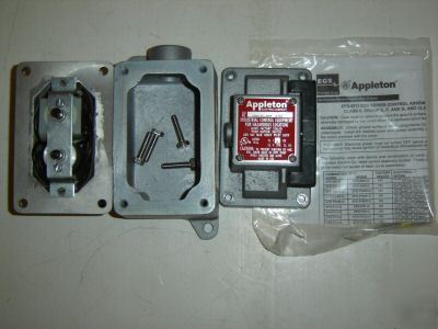 Appleton electric control switch for hazardous location