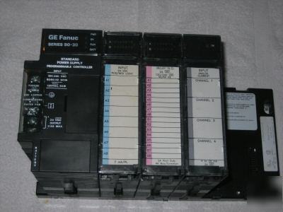 Ge fanuc 90-30 programmable controller with modules