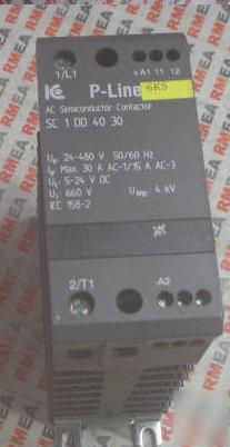 Ic electronic 24-480VAC contactor SC1DD4030 p-line 2@