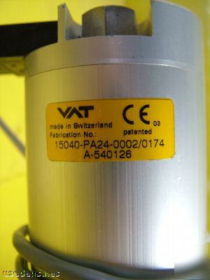 New vat pneumatic gate valve 15040-PA24-0002 