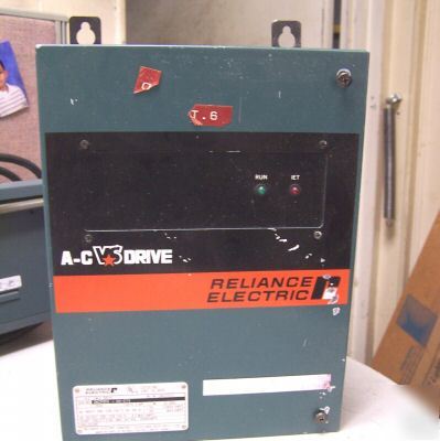 Reliance 1 hp ac vfd drive 2AC2101U 230 volt 