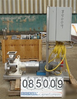 Used: sine sanitary rotary positive displacement pump,