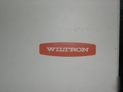 Wiltron model 6709B & 6709B-40 swept frequency synthesi