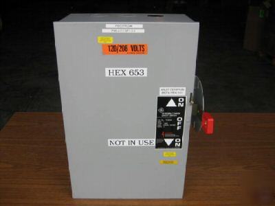 Ge general electric TC35323 manual transfer switch 100A