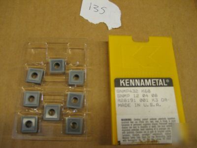 New 8- kennametal carbide inserts (SNMP432)