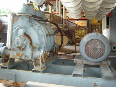 100 hp cast iron nash vacuum pump model cl-2002 (4714)