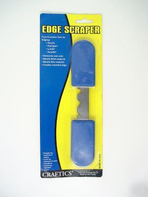 Acrylic edge scraper-gives you that professional edge