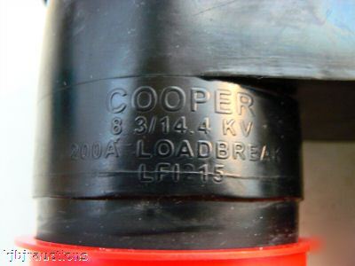 Cooper loadbreak rotatable feedthru # LF1215 