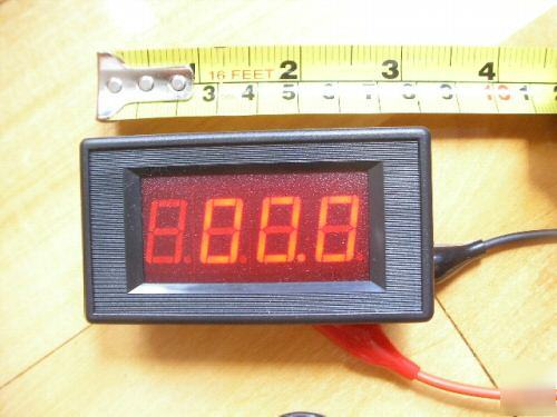 Digital led voltage meter (0-50V)